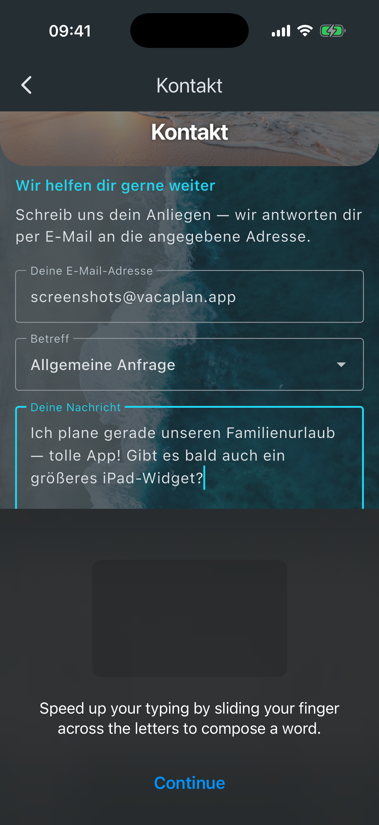 Kontakt zu Vacaplan